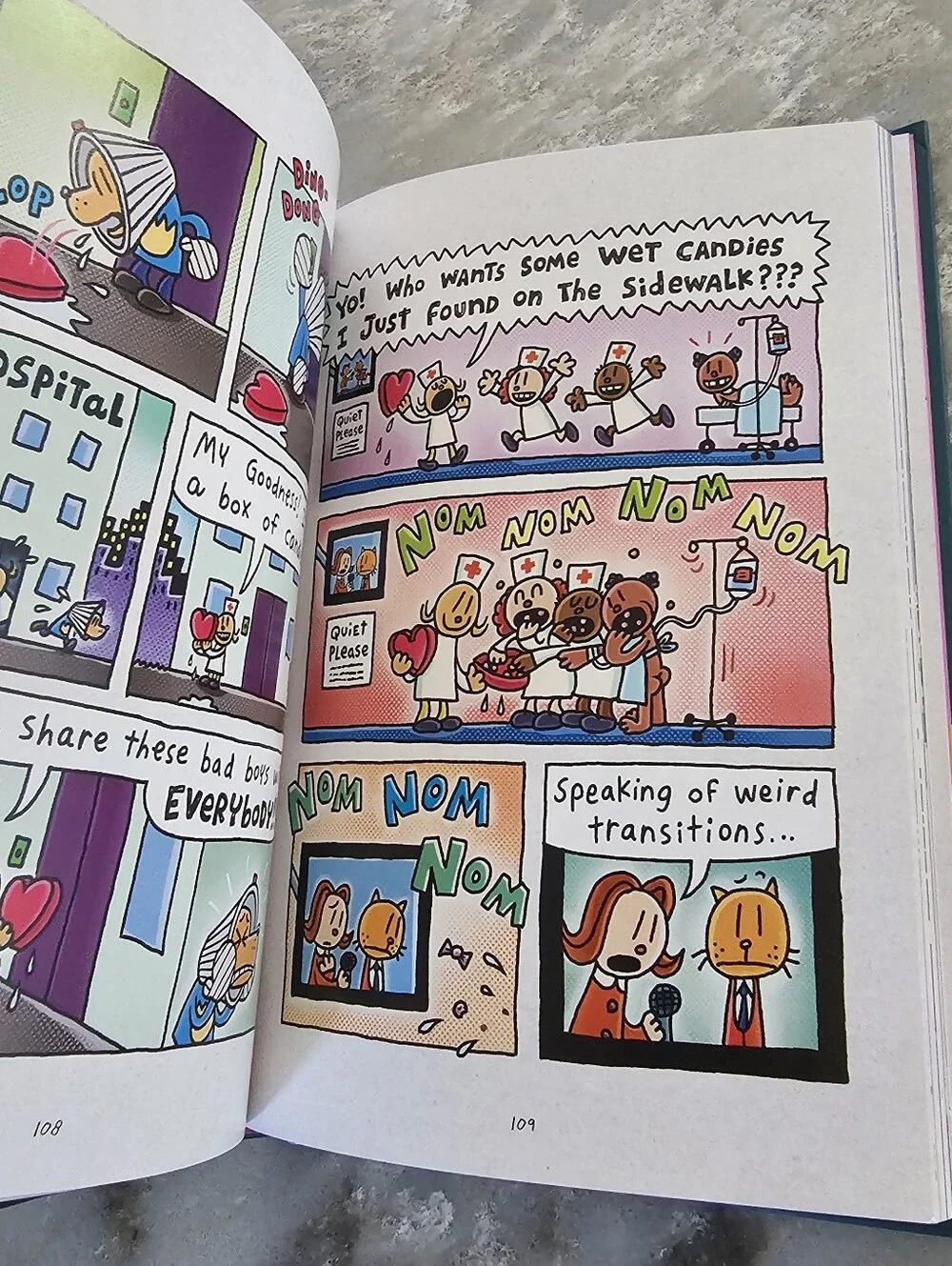 Dog Man Mothering Heights Hardcover Book 10 Dav Pilkey Graphic Novel